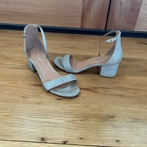 Silver heels